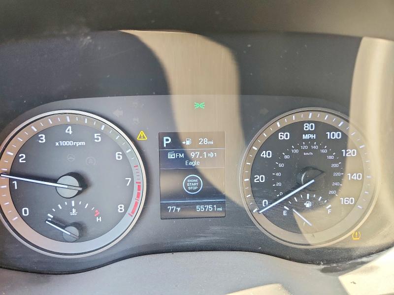 2019 Hyundai Tucson VIN KM8J3CA45KU014854 COPART salvage auction — REAR END, Tx - Salvage Vehicle Title, sold $6,100 on 2026-07-06 (photo 9)