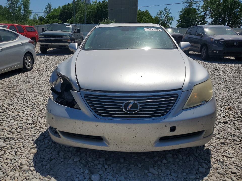 2007 Lexus Ls 460 VIN JTHBL46F575040394 COPART salvage auction — FRONT END, Mi - Certificate Of Title, sold $550 on 2026-07-02 (photo 5)