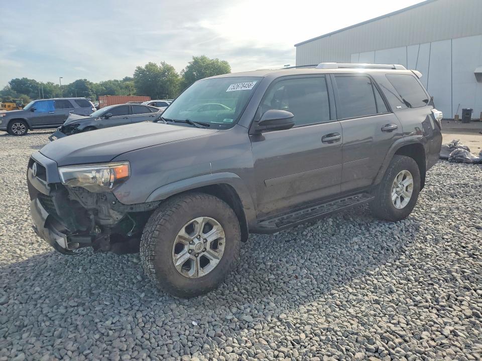 2017 Toyota 4runner VIN JTEBU5JR0H5409794 COPART salvage auction — FRONT END, Id - Salvage Certificate Of Title, sold $9,100 on 2026-07-20 (photo 1)