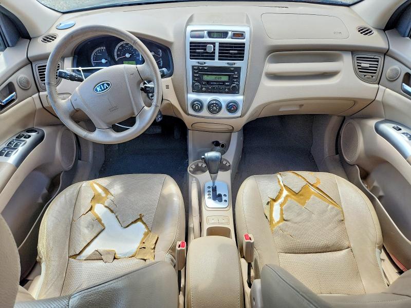 2008 Kia Sportage VIN KNDJE723887487702 COPART salvage auction — REAR END, Nj - Cert Of Title-Salvage, sold $225 on 2026-07-29 (photo 8)