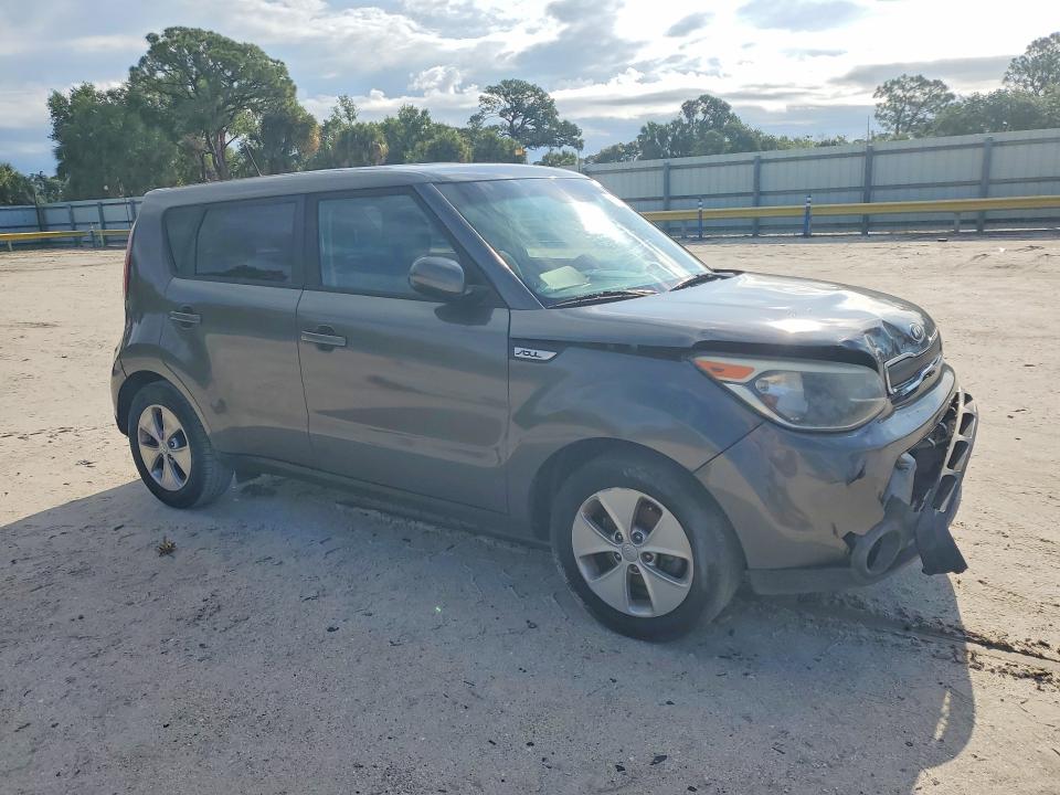 2016 Kia Soul VIN KNDJN2A22G7345906 COPART salvage auction — FRONT END, FL - CERT OF TITLE SLVG REBUILDABLE, sold $700 on 2026-07-22 (photo 4)