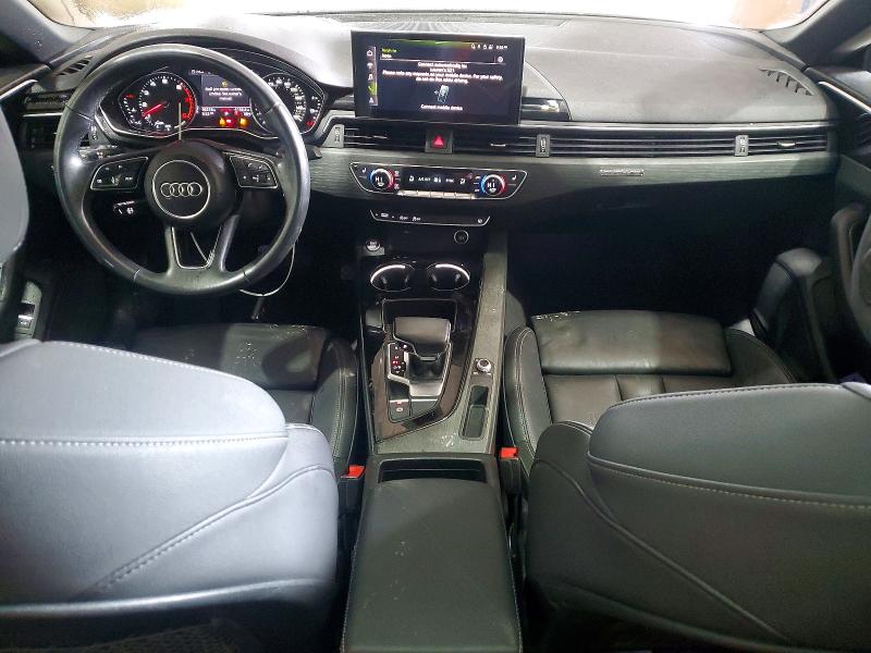 2021 Audi A5 VIN WAUDACF58MA015104 COPART salvage auction — FRONT END, Pa - Certificate Of Salvage, sold $9,500 on 2026-07-24 (photo 8)