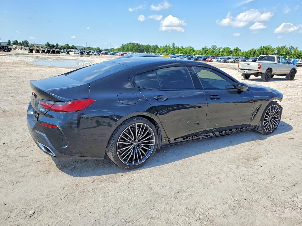 2021 BMW 8er VIN WBAGV2C02MCF68584 COPART salvage auction — FRONT END, Tx - Salvage Vehicle Title, sold $28,000 on 2026-07-10 (photo 3)