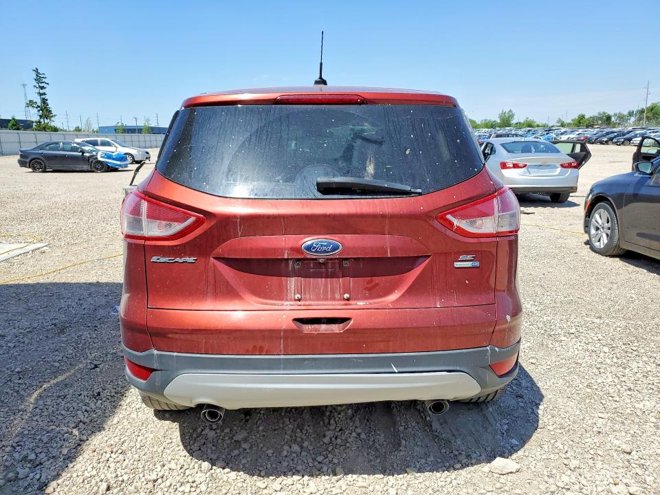 2014 Ford Escape VIN 1FMCU9G9XEUA62897 COPART salvage auction — FRONT END, Ia - Cert Of Title-Salvage Title, sold $80 on 2026-07-22 (photo 6)
