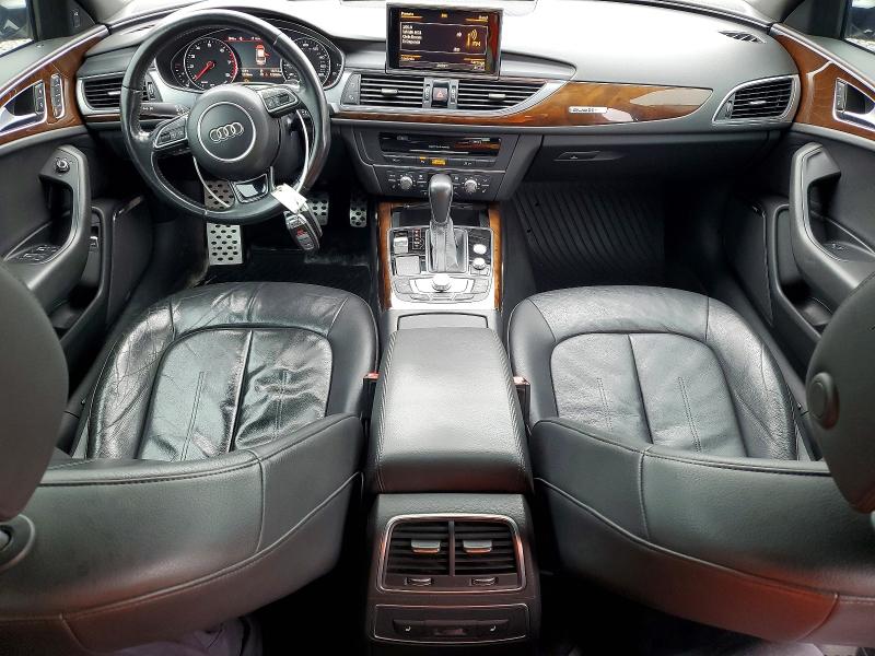 2016 Audi A6 VIN WAUFGAFC0GN006579 COPART salvage auction — HAIL, IN - CERT OF TITLE-SALVAGE TITLE, sold $2,850 on 2026-07-28 (photo 8)