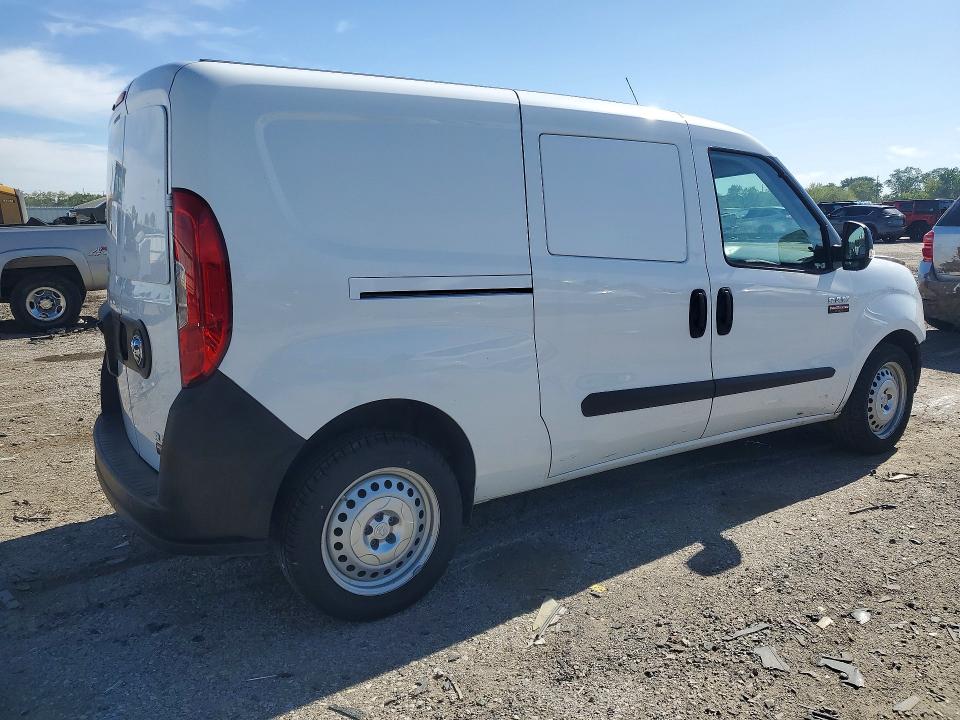 2021 Ram Promaster city VIN ZFBHRFAB0M6T45160 COPART salvage auction — FRONT END, In - Cert Of Title-Salvage Title, sold $275 on 2026-07-27 (photo 3)