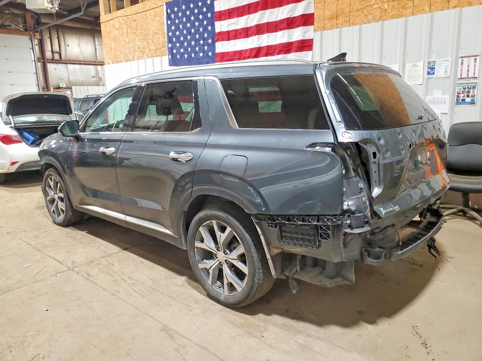 2021 Hyundai VIN KM8R4DHE6MU299491 COPART salvage auction — REAR END, Tn - Salvage Certificate, sold $3,500 on 2026-07-14 (photo 2)