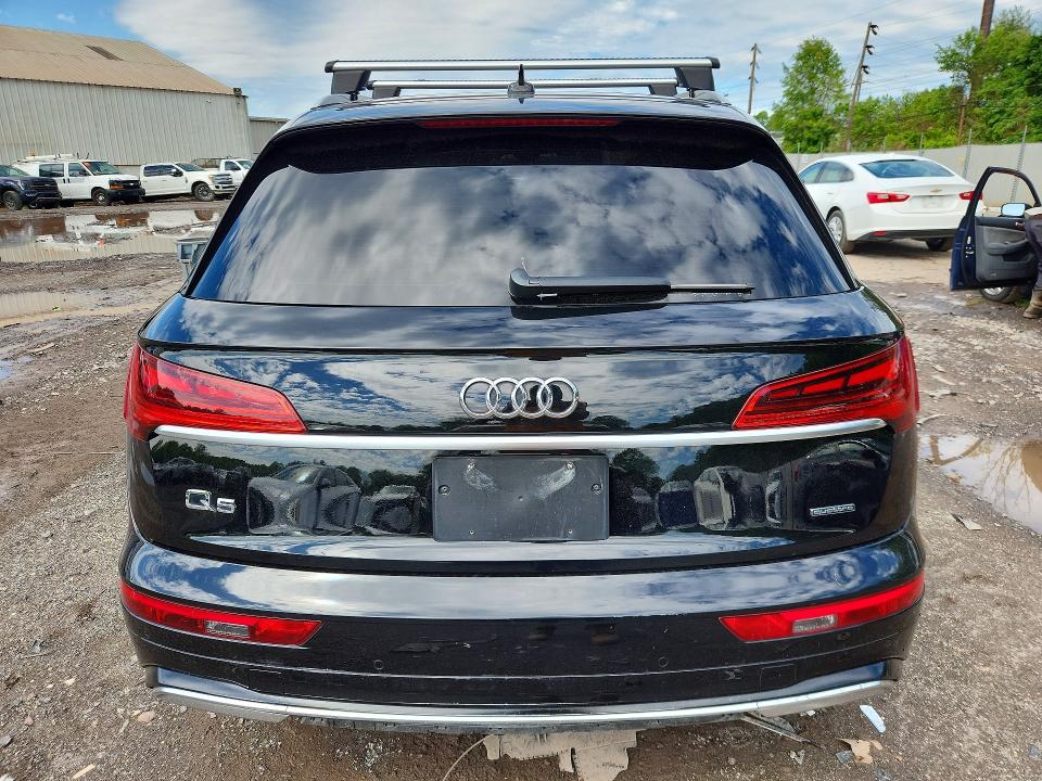 2021 Audi Q5 VIN WA1BAAFYXM2014890 COPART salvage auction — FRONT END, Pa - Certificate Of Salvage, sold $1,050 on 2026-07-15 (photo 6)
