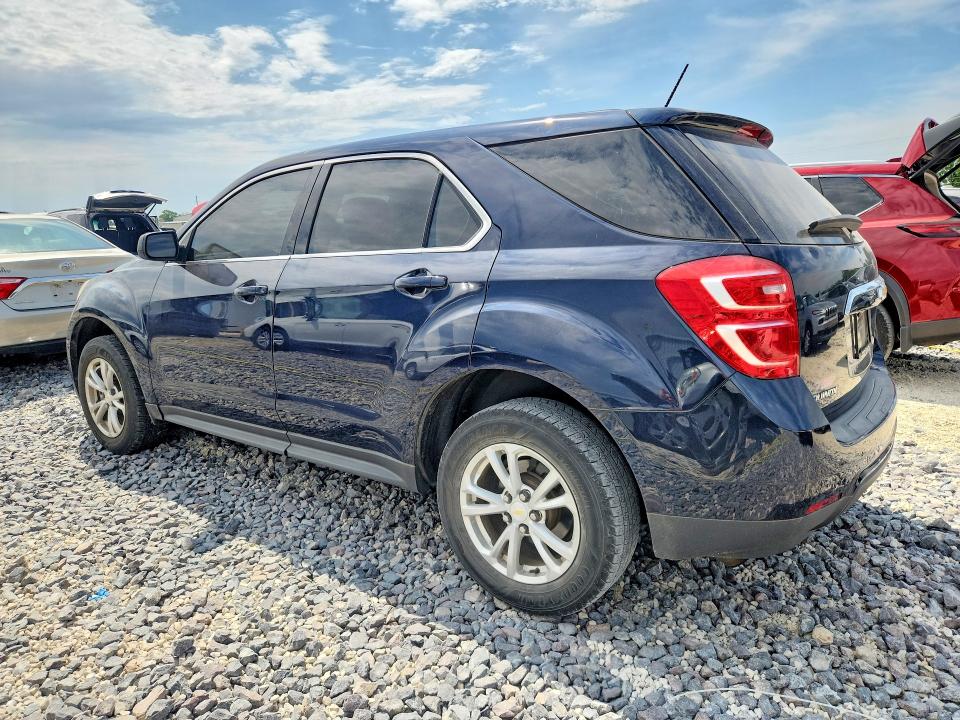 2017 Chevrolet VIN 2GNFLEEK1H6333195 COPART salvage auction — HAIL, Mo - Salvage Certificate Of Title, sold $1,550 on 2026-07-03 (photo 2)