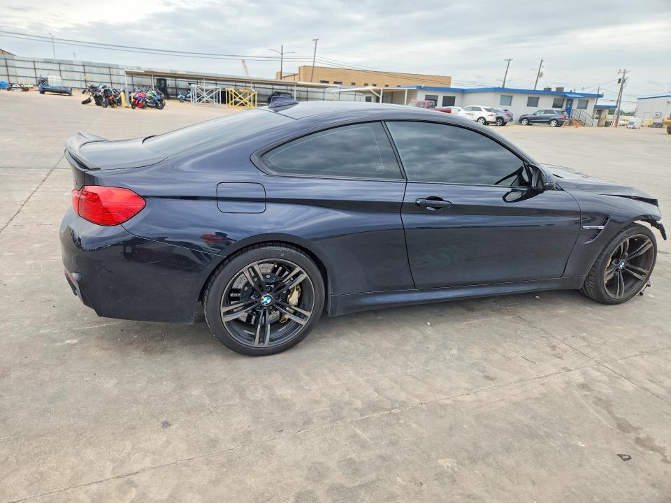 2018 BMW M4 VIN WBS4Y9C59JAA92304 COPART salvage auction — FRONT END, Tx - Salvage Vehicle Title, sold $18,300 on 2026-07-16 (photo 3)