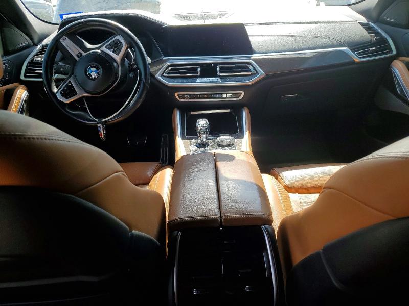 2022 BMW X6 VIN 5UXCY8C02N9M16259 COPART salvage auction — WATER/FLOOD, Tx - Salvage Title-Flood Damage, sold $23,100 on 2026-07-17 (photo 8)