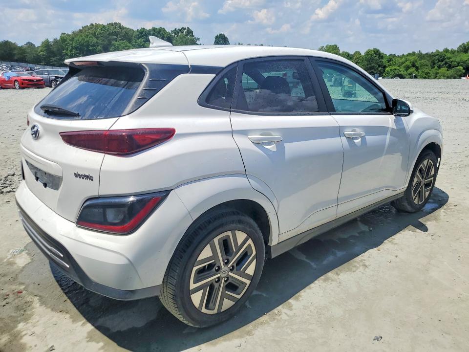 2023 Hyundai Kona VIN KM8K33AG7PU189130 COPART salvage auction — MECHANICAL, Fl - Certificate Of Destruction, sold $7,300 on 2026-07-06 (photo 3)