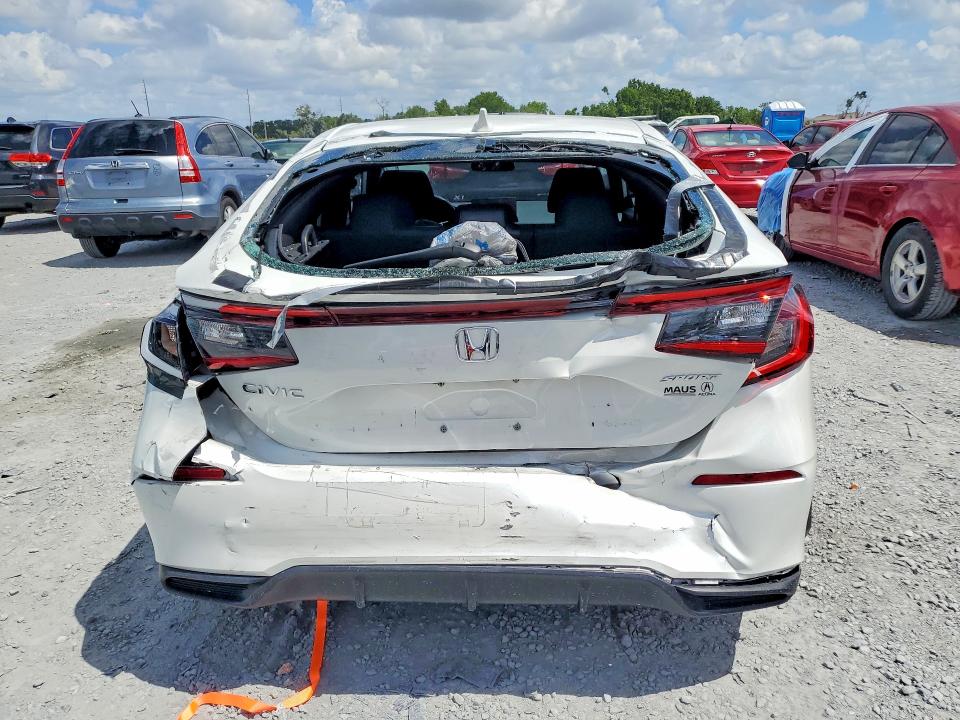 2024 Honda Civic VIN 19XFL2H88RE027099 COPART salvage auction — REAR END, Fl - Cert Of Title Slvg Rebuildable, sold $9,900 on 2026-07-31 (photo 6)