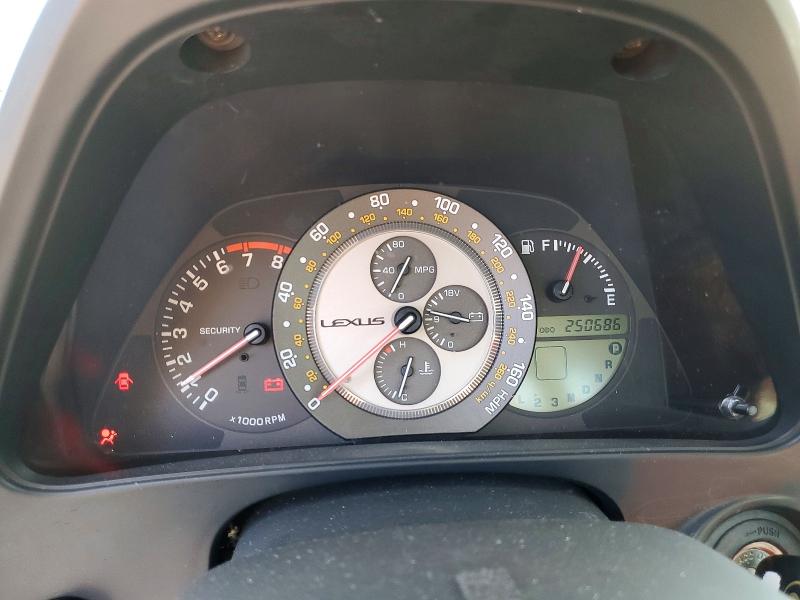 2002 Lexus Is VIN JTHBD192X20038361 COPART salvage auction — FRONT END, ID - SALVAGE CERTIFICATE OF TITLE, sold $325 on 2026-07-28 (photo 9)
