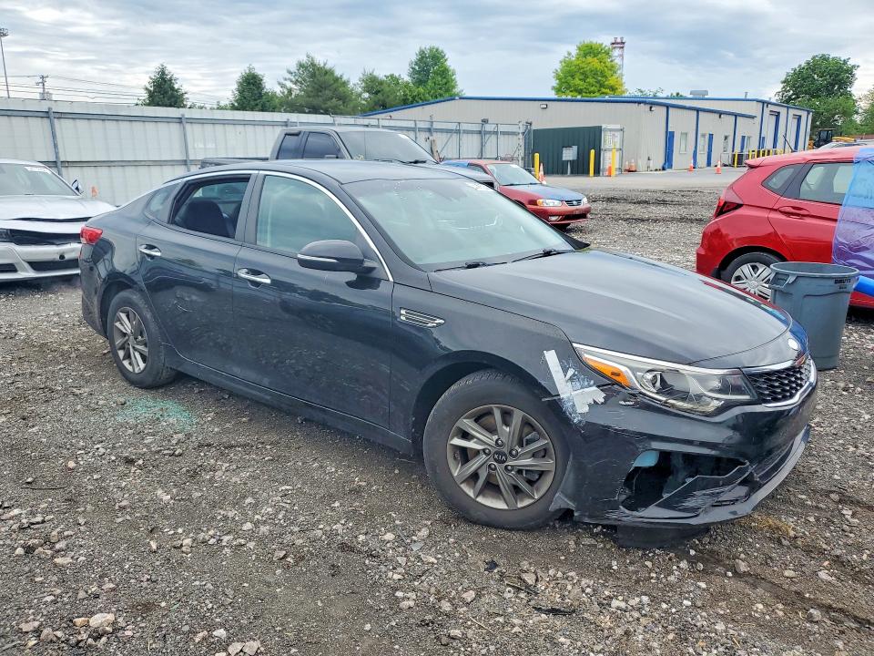 2019 Kia Optima VIN 5XXGT4L34KG298508 COPART salvage auction — FRONT END, Md - Cert Of Salvage > 75% Damage, sold $1,600 on 2026-07-27 (photo 4)