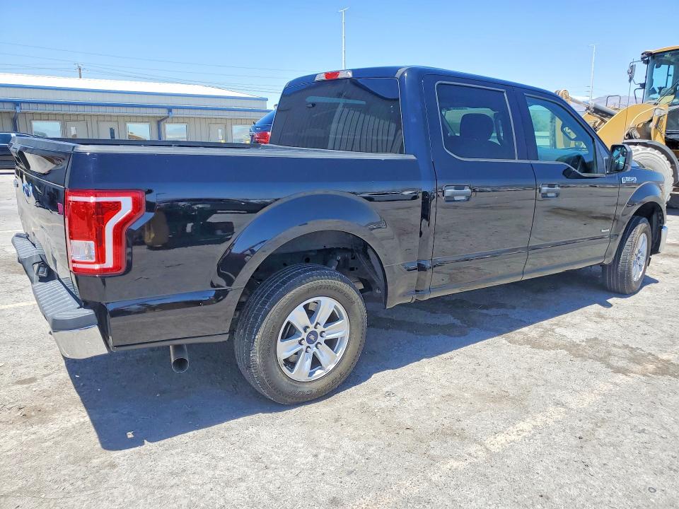 2017 Ford F-150 VIN 1FTEW1CG9HKD00820 COPART salvage auction — REAR END, NV - SALVAGE TITLE, sold $6,500 on 2026-07-19 (photo 3)