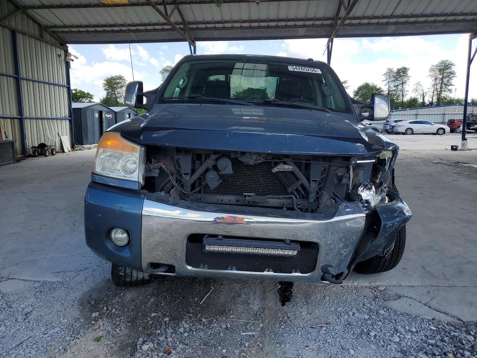 2012 Nissan TITAN VIN 1N6AA0EC3CN331437 COPART salvage auction — FRONT END, Ga - Cert Of Title-Salvage, sold $1,050 on 2026-07-09 (photo 5)