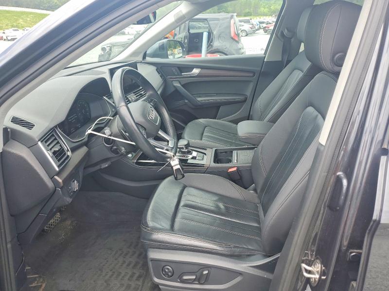 2021 Audi Q5 VIN WA1BAAFYXM2035657 COPART salvage auction — REAR END, Nc - Salvage Certificate Of Title, sold $250 on 2026-07-02 (photo 7)