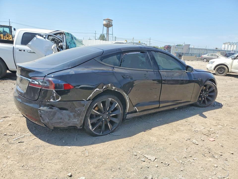 2016 Tesla Model s VIN 5YJSA1E11GF161434 COPART salvage auction — SIDE, Il - Salvage Certificate, sold $3,650 on 2026-07-10 (photo 3)