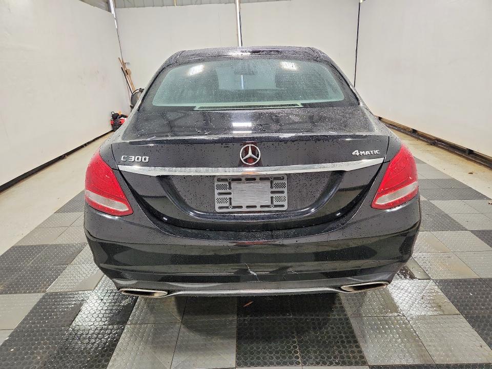 2017 Mercedes-benz C class VIN 55SWF4KB1HU189364 COPART salvage auction — MINOR DENT/SCRATCHES, NC - DEALER ONLY CLEAN TITLE, sold $7,700 on 2026-07-27 (photo 6)