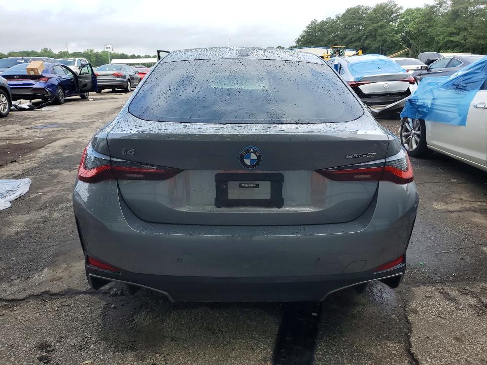 2023 BMW I4 VIN WBY43AW0XPFR08676 COPART salvage auction — FRONT END, GA - CERT OF TITLE-SALVAGE, sold $10,500 on 2026-07-31 (photo 6)