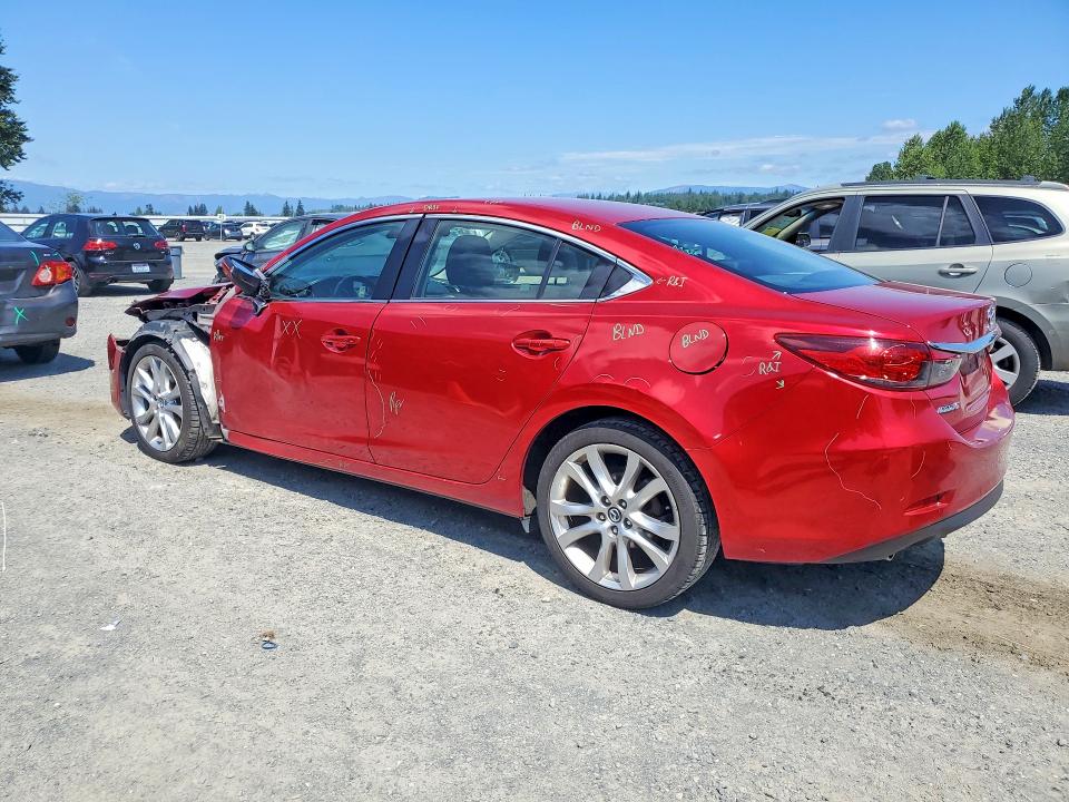 2017 Mazda 6 VIN JM1GL1V59H1155779 COPART salvage auction — FRONT END, WA - BILL OF SALE, sold $3,700 on 2026-07-20 (photo 2)