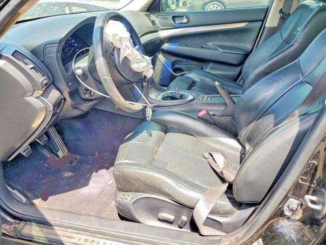 2012 Infiniti G VIN JN1CV6AP3CM620953 COPART salvage auction — FRONT END, Fl - Certificate Of Destruction, sold $1,300 on 2026-07-06 (photo 7)