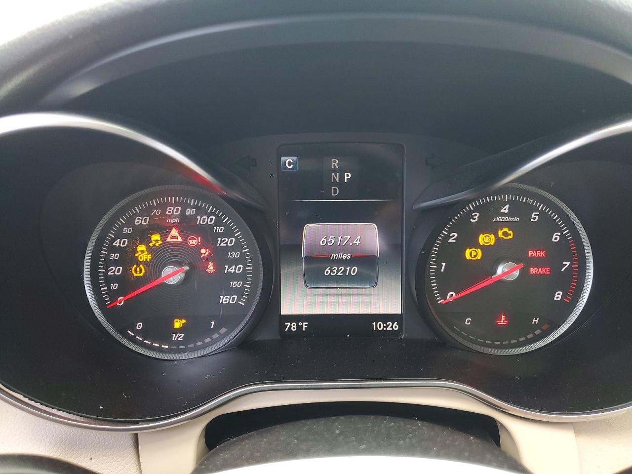 2018 Mercedes-Benz C-Class VIN 55SWF4KB0JU248197 COPART salvage auction — Front End, TX - CERTIFICATE OF TITLE, sold $5,200 on 2026-07-08 (photo 9)