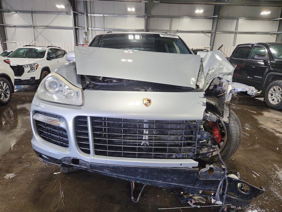2009 Porsche Cayenne VIN WP1AD29P89LA62986 COPART salvage auction — FRONT END, Mn - Cert Of Title-Salvage, sold $650 on 2026-07-09 (photo 5)