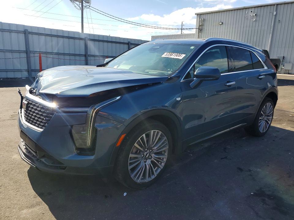2024 Cadillac Xt4 VIN 1GYFZDR40RF159716 COPART salvage auction — FRONT END, Fl - Certificate Of Destruction, sold $8,200 on 2026-07-20 (photo 1)