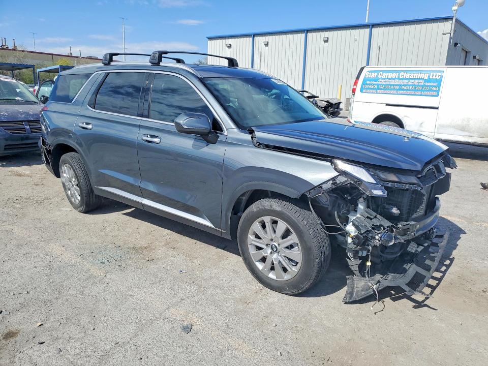 2024 Hyundai Palisade VIN KM8R24GE8RU753156 COPART salvage auction — SIDE, Nv - Salvage Title, sold $9,200 on 2026-07-30 (photo 4)