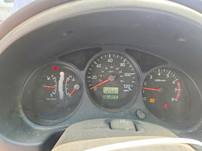 2003 Subaru Forester VIN JF1SG65643H707912 COPART salvage auction — FRONT END, Il - Salvage Certificate, sold $300 on 2026-07-07 (photo 9)