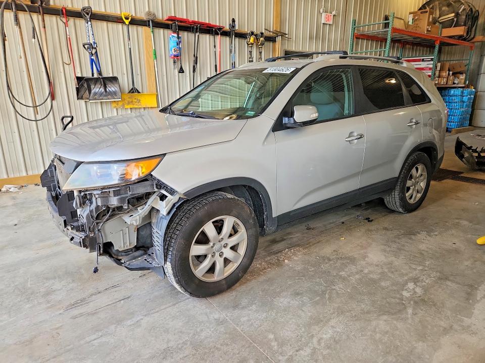 2013 Kia Sorento VIN 5XYKT3A65DG417103 COPART salvage auction — FRONT END, Mo - Salvage Certificate Of Title, sold $70 on 2026-07-21 (photo 1)