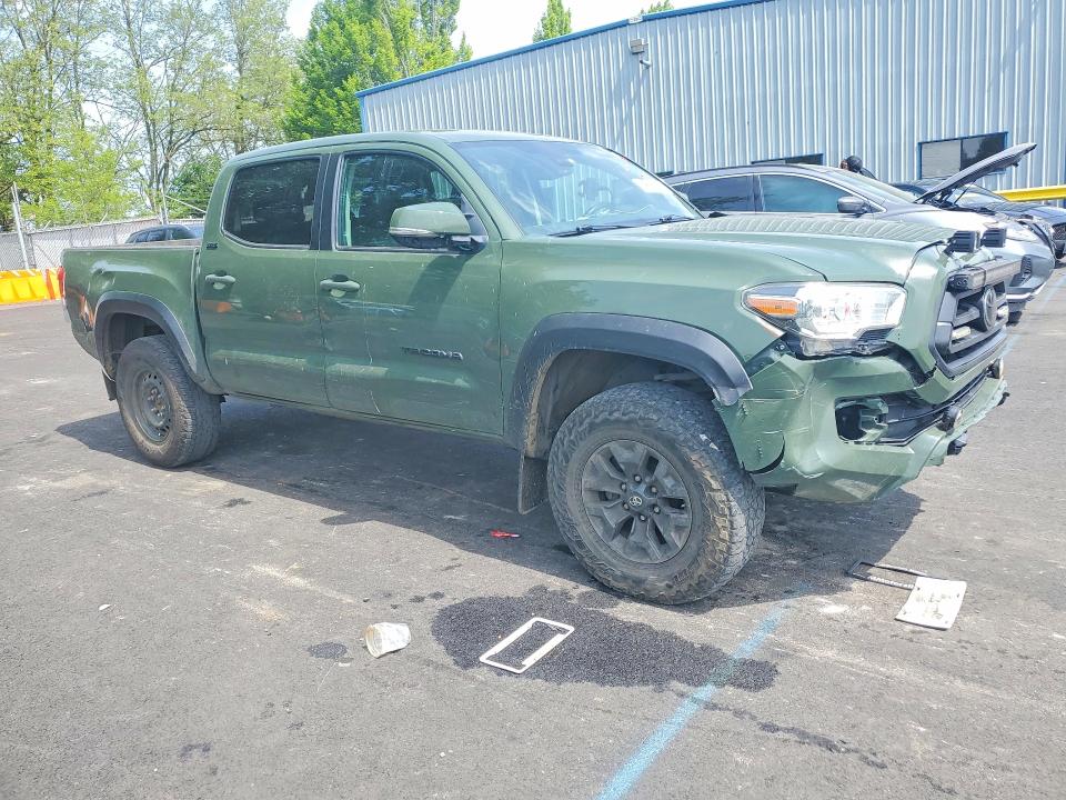 2021 Toyota Tacoma VIN 5TFCZ5AN3MX256785 COPART salvage auction — FRONT END, Wa - Vehicle Cert Of Ownership-Titl, sold $15,900 on 2026-07-02 (photo 4)