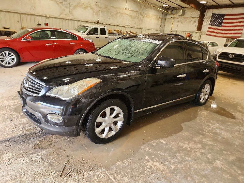 2010 Infiniti Ex35 VIN JN1AJ0HR6AM752691 — COPART salvage auction photo