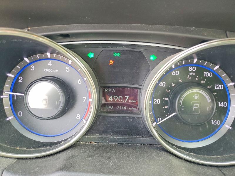2011 Hyundai Sonata VIN 5NPEB4AC7BH180308 COPART salvage auction — FRONT END, Il - Salvage Certificate, sold $575 on 2026-07-09 (photo 9)