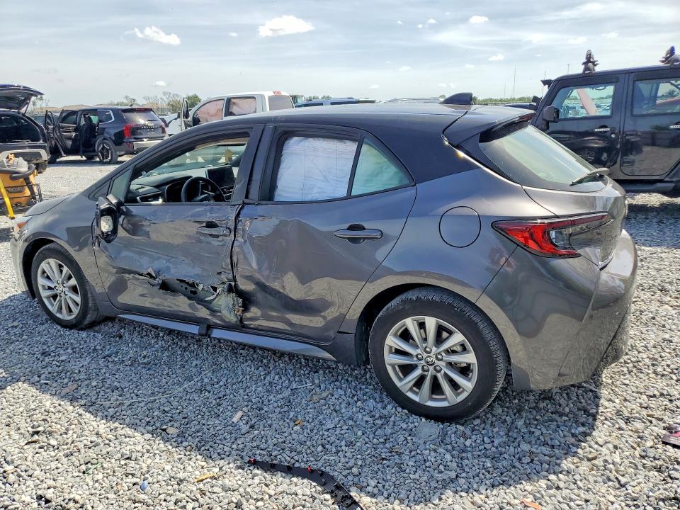 2025 Toyota Corolla VIN JTND4MBE3S3236337 COPART salvage auction — SIDE, Fl - Cert Of Title Slvg Rebuildable, sold $6,300 on 2026-07-07 (photo 2)