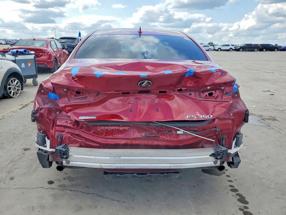 2020 Lexus ES VIN 58AGZ1B13LU056323 COPART salvage auction — REAR END, Tx - Salvage Vehicle Title, sold $13,500 on 2026-07-09 (photo 6)