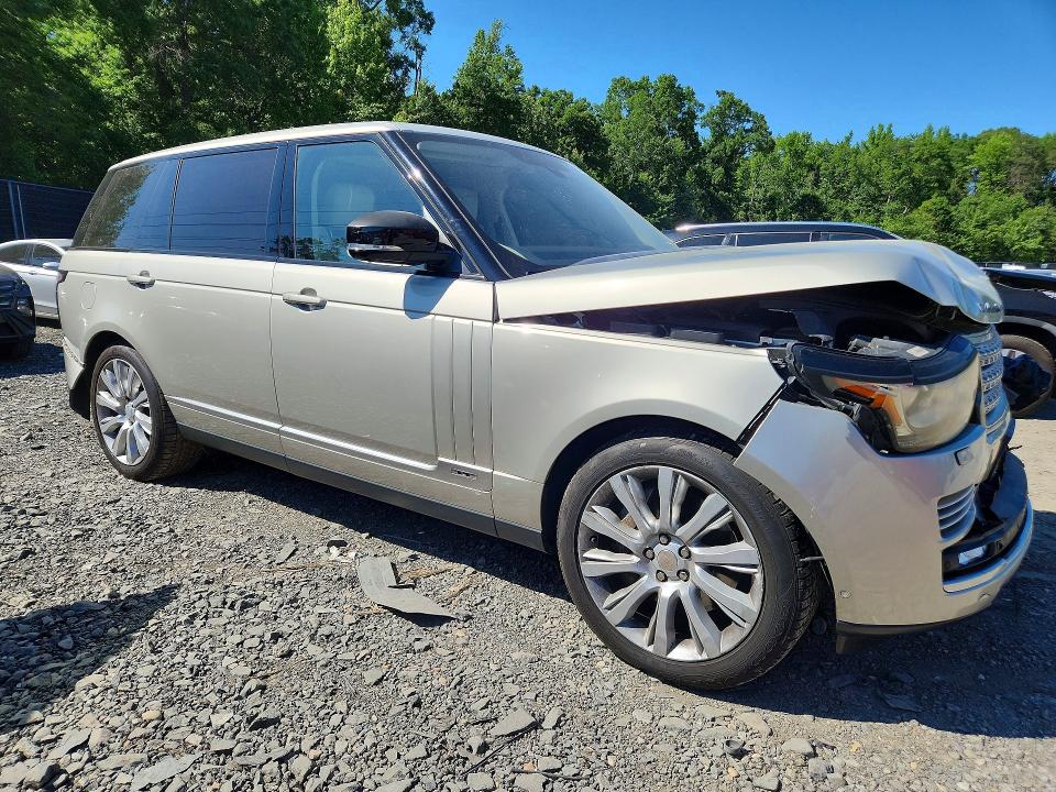 2014 Land rover VIN SALGS3TF1EA164152 COPART salvage auction — FRONT END, Md - Cert Of Salvage > 75% Damage, sold $5,600 on 2026-07-31 (photo 4)