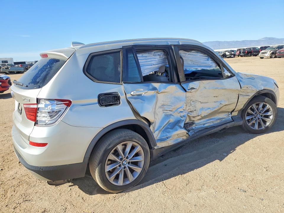 2015 BMW X3 VIN 5UXWX9C53F0D47916 COPART salvage auction — SIDE, Ca - Salvage Certificate, sold $1,700 on 2026-07-06 (photo 3)