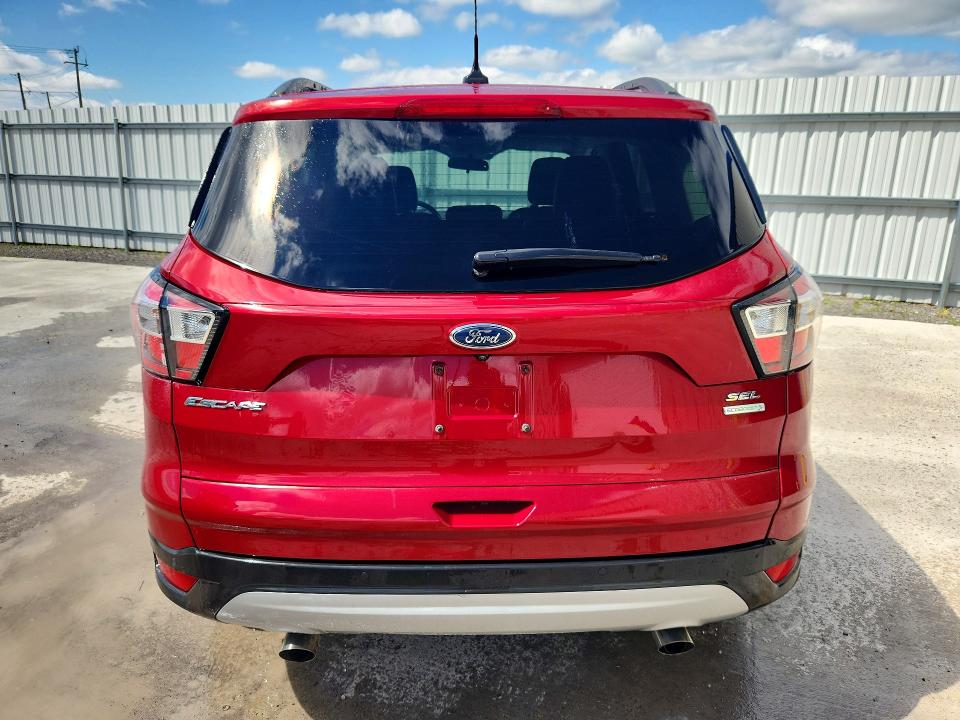 2018 Ford Escape VIN 1FMCU0HD4JUD23837 COPART salvage auction — MINOR DENT/SCRATCHES, On - Permit No Brand - Unfit (P), sold $4,200 on 2026-07-03 (photo 6)