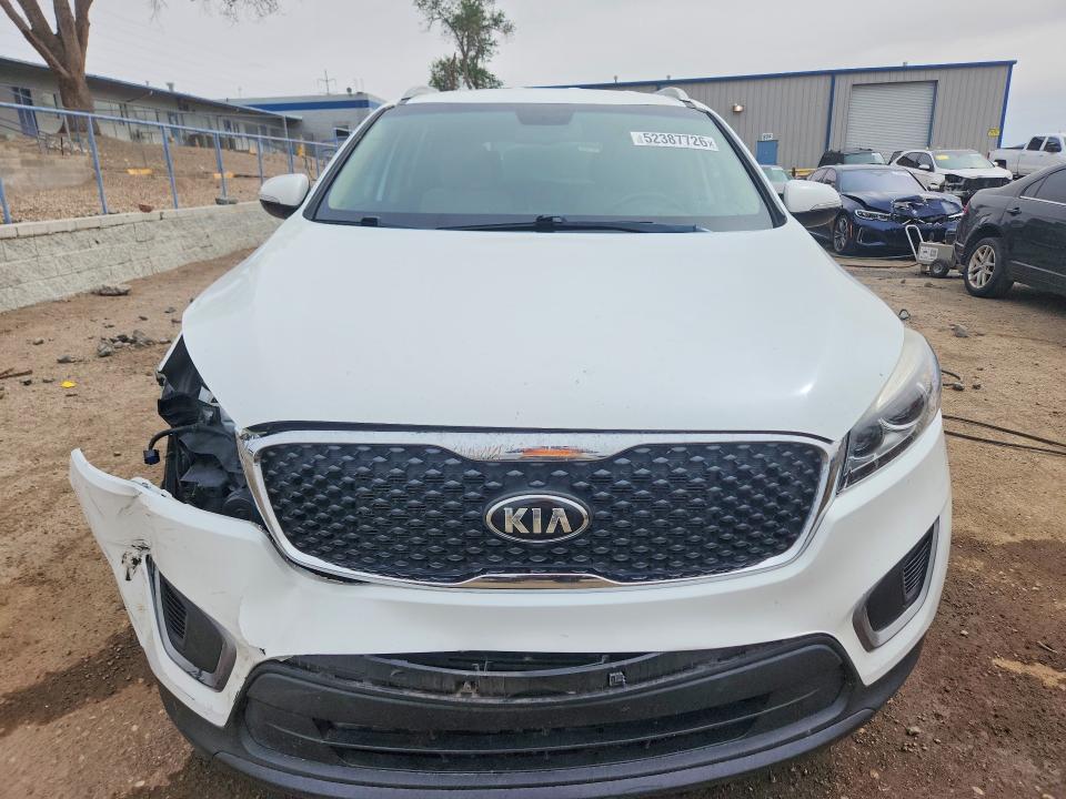 2016 Kia Sorento VIN 5XYPG4A31GG038853 COPART salvage auction — FRONT END, NM - CERT OF TITLE-SALVAGE, sold $3,400 on 2026-07-16 (photo 5)