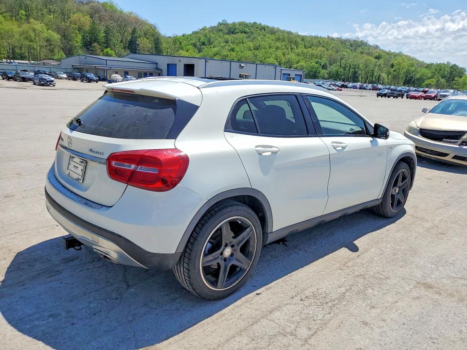 2015 Mercedes-benz VIN WDCTG4GB9FJ039092 COPART salvage auction — HAIL, Oh - Cert Of Title-Salvage, sold $450 on 2026-07-23 (photo 3)