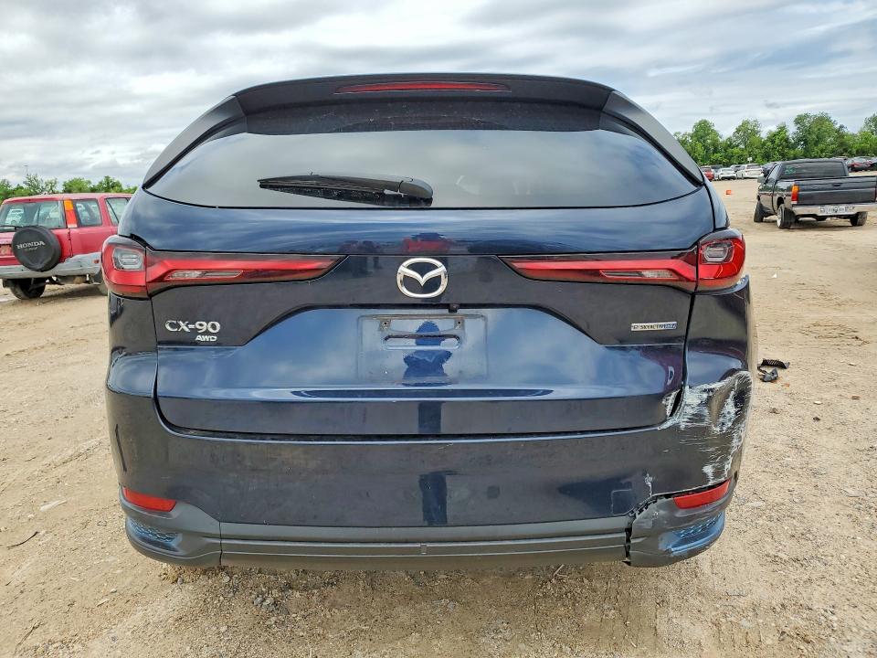 2024 Mazda Cx-90 VIN JM3KKBHA3R1136598 COPART salvage auction — REAR END, Tx - Salvage Vehicle Title, sold $10,900 on 2026-07-10 (photo 6)