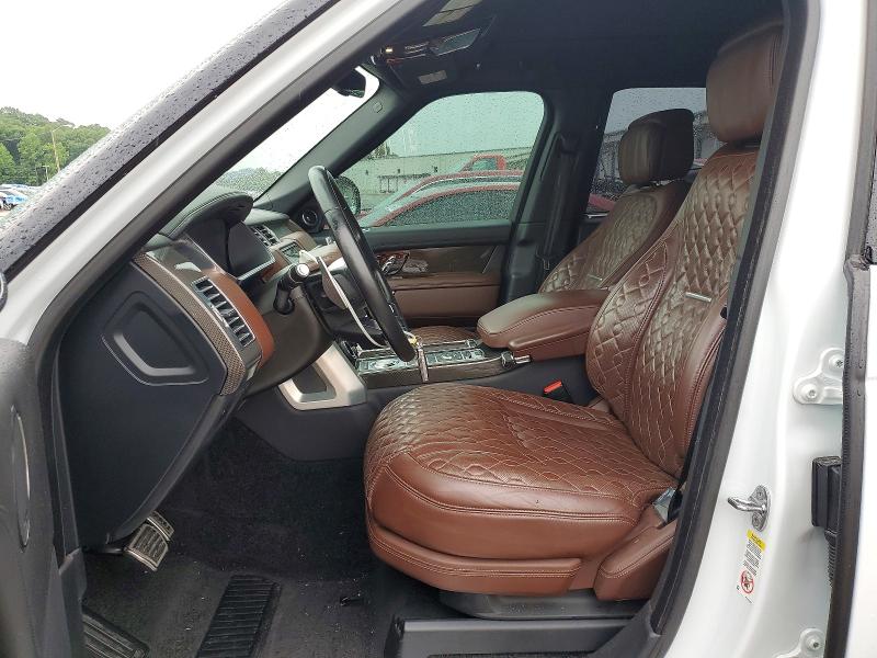 2019 Land rover VIN SALGW5SE6KA551770 COPART salvage auction — FRONT END, IN - CERT OF TITLE-SALVAGE TITLE, sold $11,200 on 2026-07-30 (photo 7)