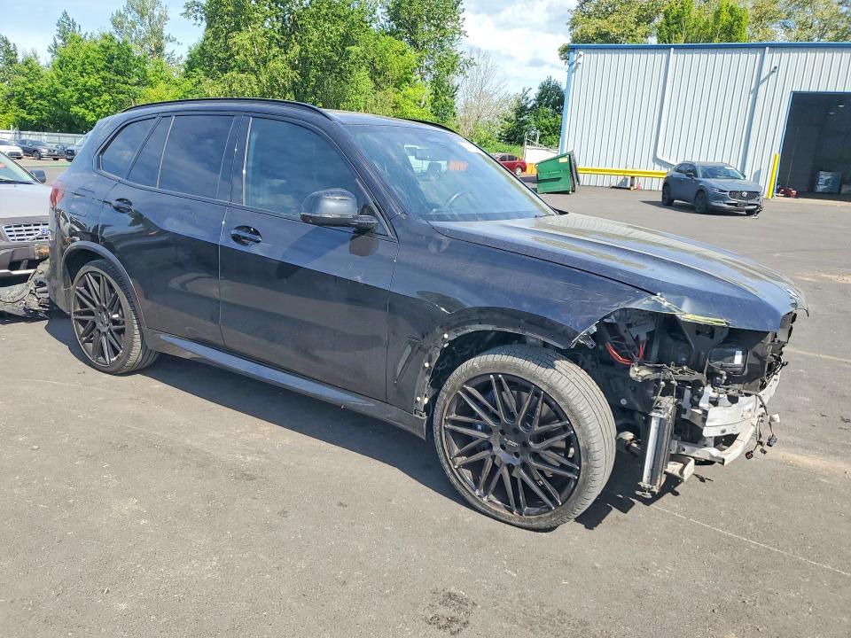2020 BMW X5 VIN 5UXJU4C02L9C22634 COPART salvage auction — FRONT END, Or - Salvage Title Certificate, sold $23,200 on 2026-07-06 (photo 4)