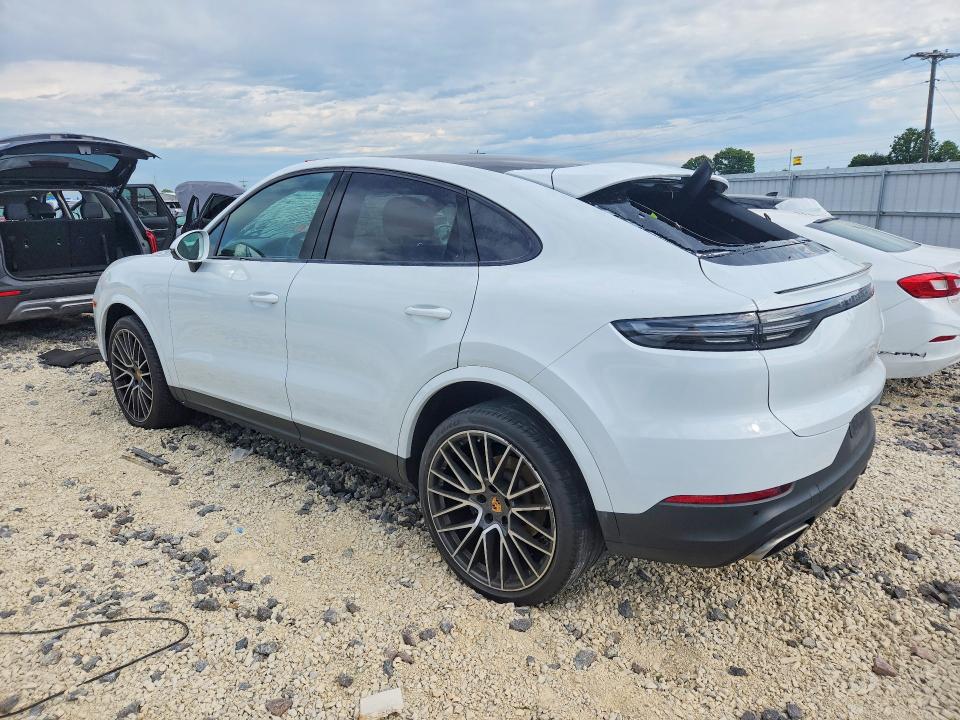 2022 Porsche VIN WP1BA2AY9NDA48097 COPART salvage auction — HAIL, Mo - Salvage Certificate Of Title, sold $28,250 on 2026-07-06 (photo 2)