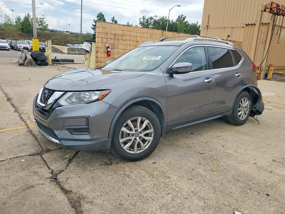 2019 Nissan Rogue VIN KNMAT2MT2KP514258 COPART salvage auction — REAR END, Sc - Cert Of Title-Salvage, sold $1,850 on 2026-07-31 (photo 1)