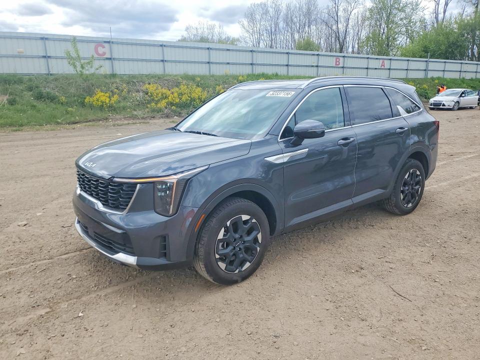 2024 Kia Sorento VIN 5XYRLDJC4RG263002 COPART salvage auction — REAR END, Mi - Cert Of Title-Salvage Vehicle, sold $5,300 on 2026-07-22 (photo 1)