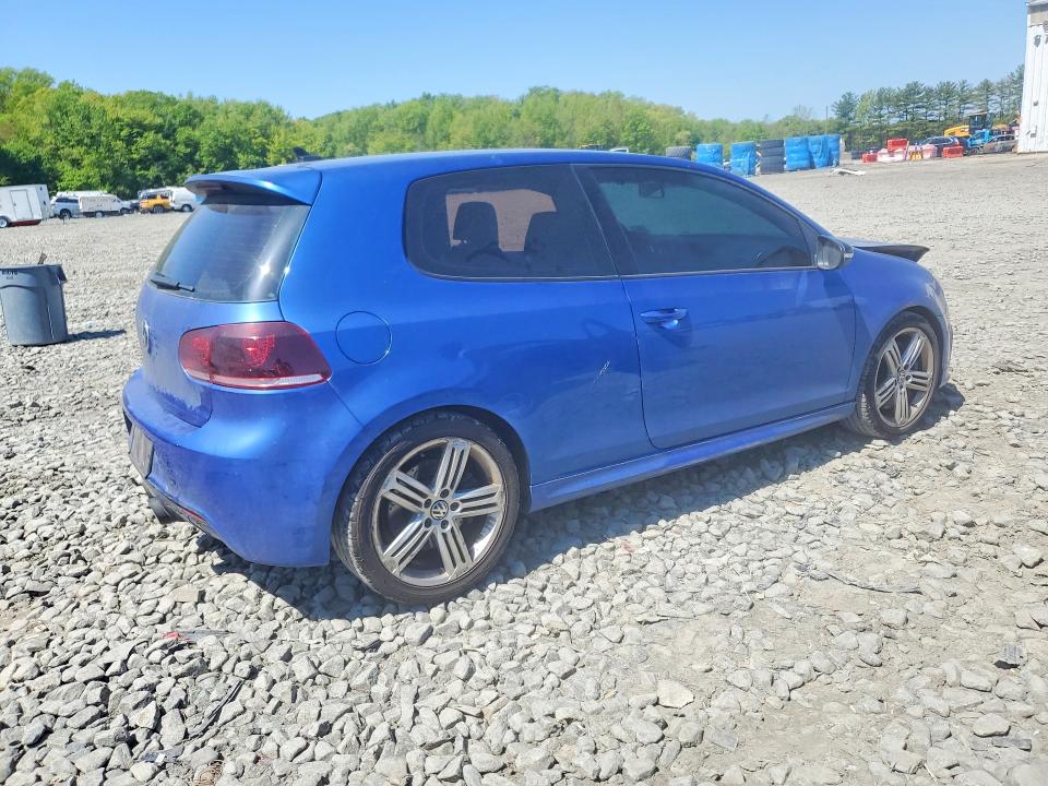 2012 Volkswagen Golf r VIN WVWRF7AJ3CW315379 COPART salvage auction — FRONT END, Nj - Cert Of Title-Salvage, sold $2,250 on 2026-07-13 (photo 3)